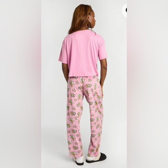 Nickelodeon Pink Garfield Pajama Set - Picture 3 of 9